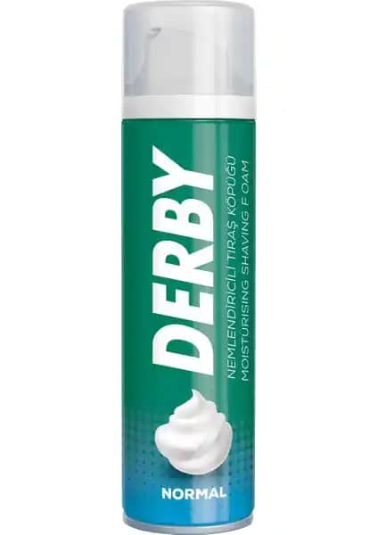 Derby Tıraş Köpüğü 200 ml Erkekler İçin Güvenilir ve Etkili Tıraş Ürünü