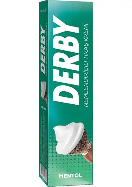 Derby Tıraş Kremi Mentol 100 gr: Ferahlatıcı ve Yumuşatıcı Özellikleriyle Günlük Bakım