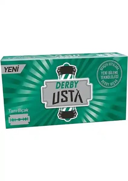 Derby Usta Tam Bıçak 100'lü Profesyonel ve Dayanıklı Berber Bıçağı Tanıtımı ve Özellikleri