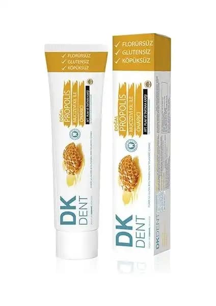 Dermokil DKDENT Propolis Florürsüz Doğal Diş Macunu: Doğal İçeriklerle Güçlü Ağız Sağlığı