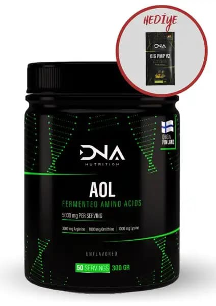 Dna Nutrition Aol Amino Asit Takviyesi Finlandiya Üretimi Güç ve Sağlık Destekleri