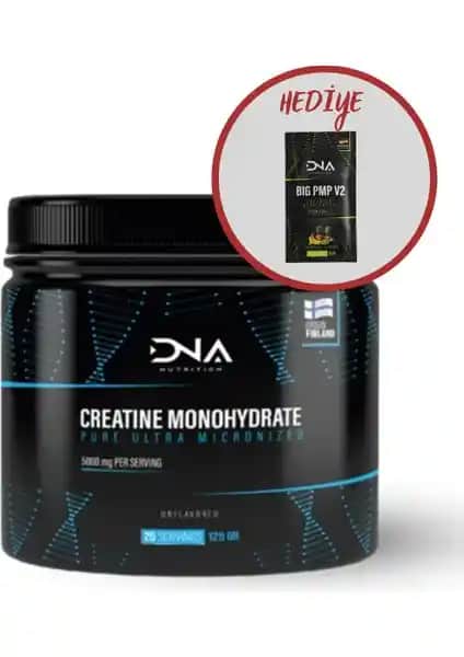 DNA Nutrition Mikronize Kreatin Monohidrat Tozu Performans Artırıcı Sağlıklı Takviye