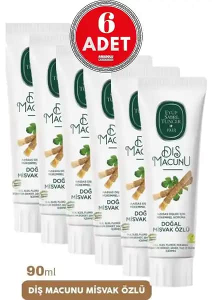Doğal ve Geleneksel İçeriklerle Diş Sağlığını Koruyan Misvak Özlü Diş Macunu