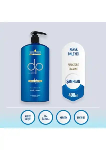 DP Bio Barrier Şampuan Kepekle Mücadelede Etkili ve Doğal Çözüm Sunar