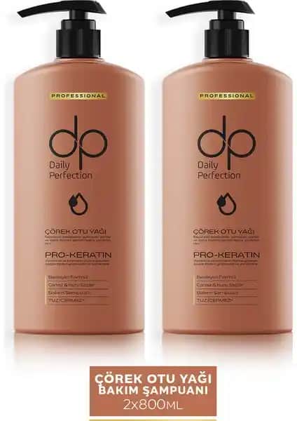 Dp Daily Perfection Çörekotu Tuzsuz Şampuan: Saç Güçlendirme ve Parlaklık için Doğal Çözüm