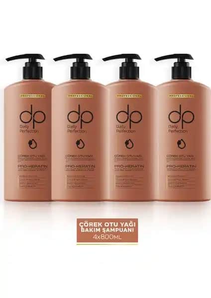 Dp Daily Perfection Şampuan Çörek Otu ile Saçlarınızı Güçlendirin ve Canlandırın