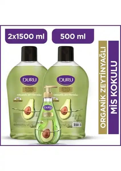 Duru Avokado Sıvı Sabun: Doğal ve Nemlendirici Temizlik Çözümü