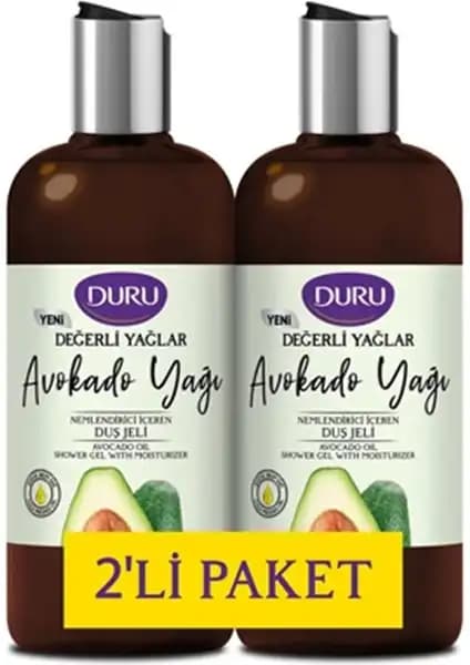 Duru Duş Jeli 500 ml + 500 ml avantaj paketi doğal içerik ve etkili temizlik sağlayan ürün