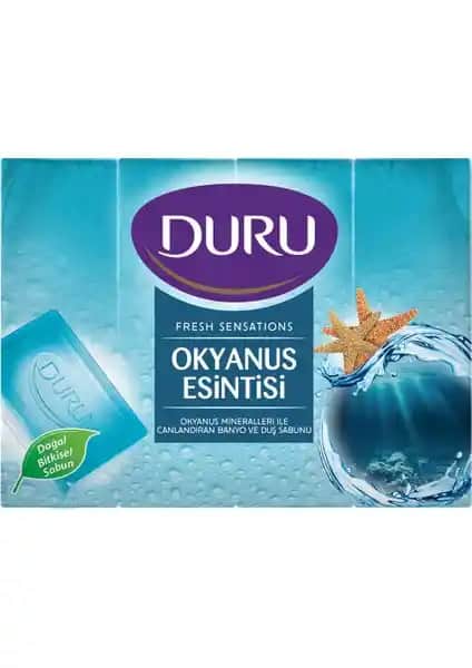 Duru Fresh Duş Sabunu Okyanus Esintisi 4'lü Paket ile Temizlik ve Ferahlık