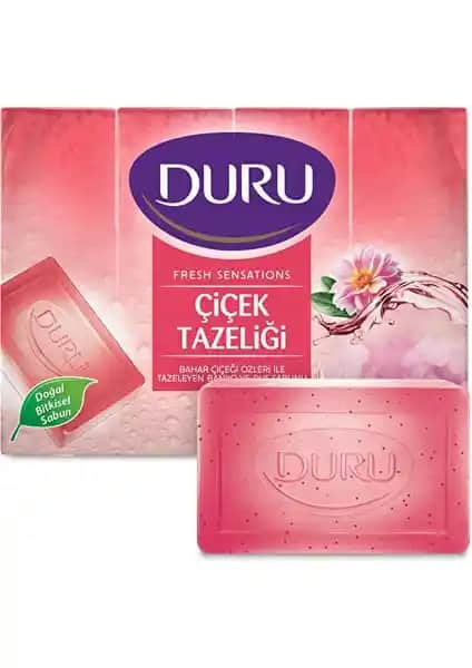 Duru Fresh Sensations Çiçek Tazeliği Duş Sabunu Seti 4'lü doğal ve ferahlatıcı ürünler