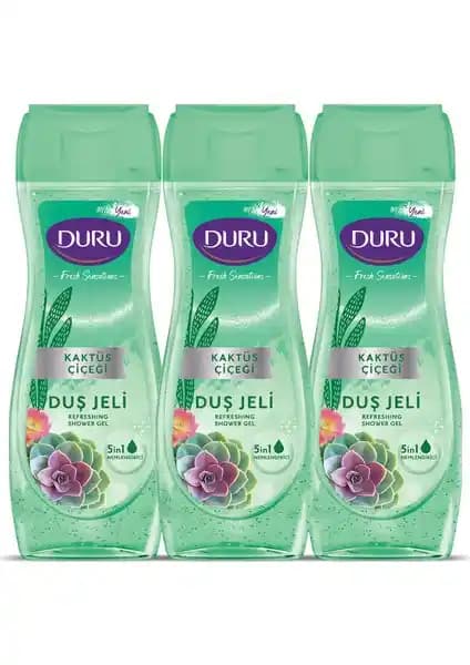 Duru Fresh Sensations Kaktüs Çiçeği Duş Jeli: Doğal ve Ferahlatıcı Cilt Bakımı Deneyimi