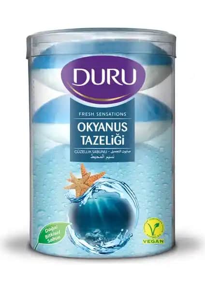 Duru Fresh Sensations Tazeliği Güzellik Sabunu 440g ile Günlük Hijyen ve Ferahlık Sağlayın