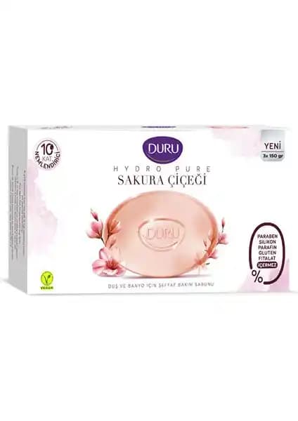 Duru Hydro Pure Sakuraçiçeği Sabunu: Doğal Temizlik ve Kalıcı Koku İçin İdeal Tercih