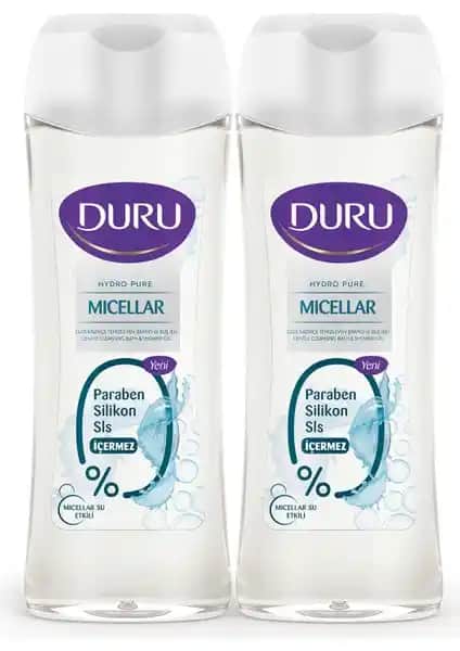 Duru Micellar H2O Duş Jeli: Hassas Ciltler İçin Temizlik ve Ferahlık Sunar