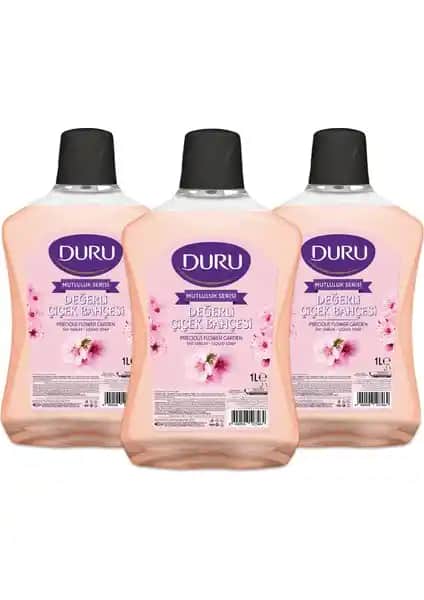 Duru Mutluluk Serisi Değerli Çiçek Bahçesi Sıvı Sabun: Doğal ve Estetik Temizlik Çözümü