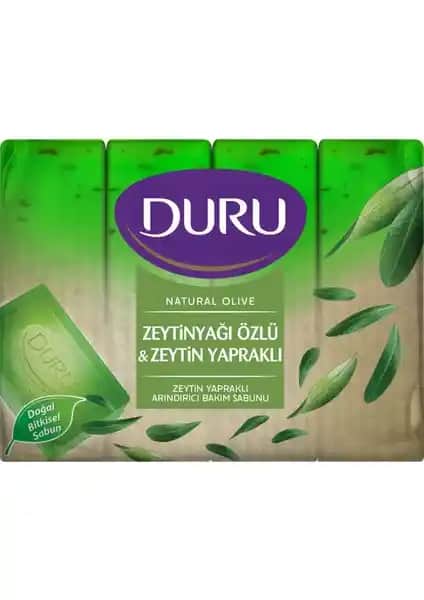 Duru Natural Olive Zeytin Yapraklı Bakım Sabunu: Doğal ve Etkili Temizlik İçin Idealdir