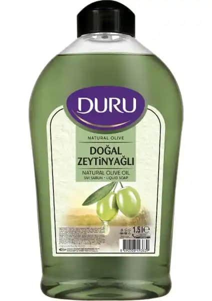 Duru Natural Zeytinyağlı Sıvı Sabun: Doğal ve Etkili Cilt Temizliği İçin İdeal Tercih