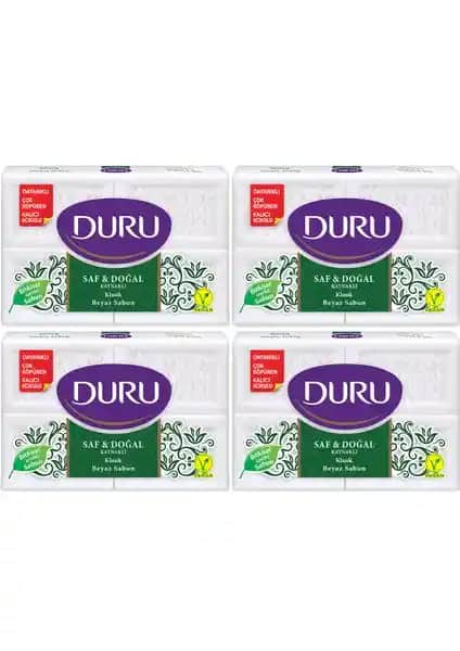Duru Saf Doğal Kaynaklı Beyaz Sabun: Temizlik ve Doğallığın Buluşması