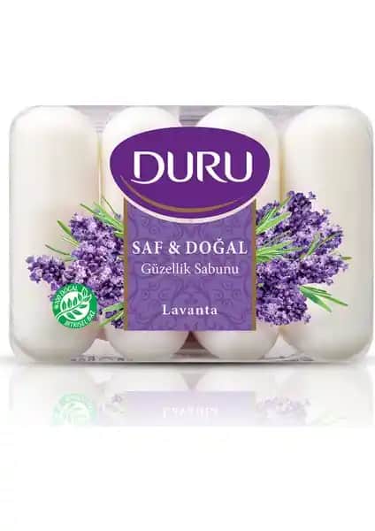 Duru Saf&Doğal Lavanta Güzellik Sabunu: Doğal İçeriklerle Hassas Ciltlere Özel Temizlik