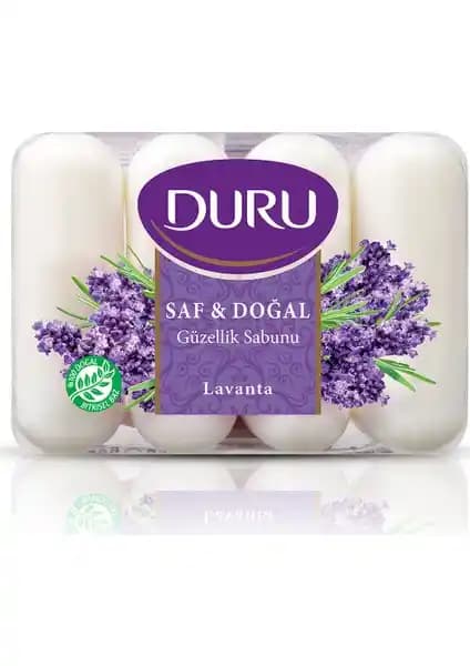 Duru Saf&Doğal Lavanta Güzellik Sabunu: Doğal İçeriklerle Hassas Ciltlere Özel Temizlik