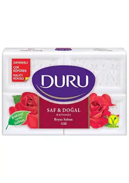 Duru Saf ve Doğal Kaynaklı Gül Sabunu: Cilt Dostu Temizlik ve Nem Koruma Ürünü