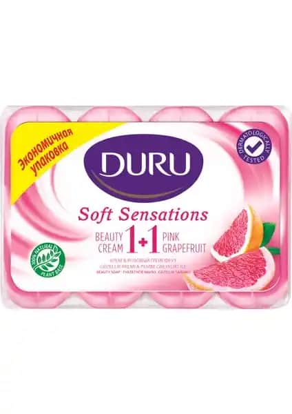 Duru Soft Sensations Pembe Greyfurt Güzellik Sabunu: Doğal Temizlik ve Parlak Cilt İçin