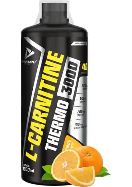 Dynamic Nutrition L-Carnitine Thermo 3000 Spor ve Kilo Kontrolü İçin Güçlü Takviye Ürünü