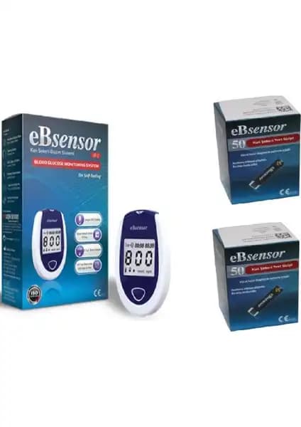 eBsensor Kan Şeker Ölçüm Cihazı: Güvenilir ve Kullanımı Kolay Diyabet Takip Cihazı