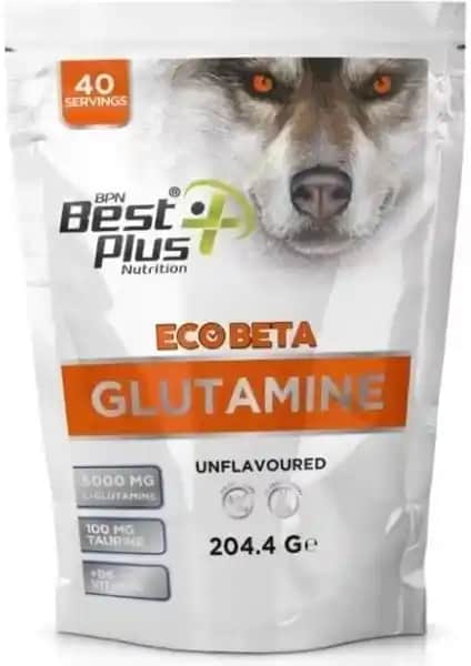 Eco Beta L-Glutamine 204.4g - Yüksek Saflıkta Sporcu Amino Asit Takviyesi