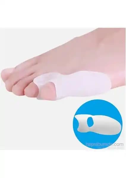 Elite Home Serçe Parmak Bunyon Makaralı Koruyucu Seti Ayak Sağlığını Destekler