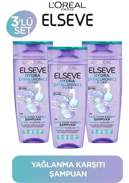 Elseve Hydra Pure Salisilik Asit İçeren Yağlanma Karşıtı Nemlendirici Şampuan Seti Analizi ve Kullanıcı Yorumları