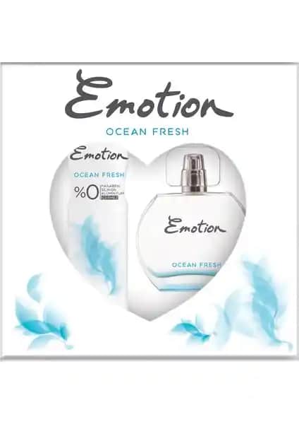 Emotion Ocean Fresh Kadın Parfüm ve Deodorant Seti: Ferah ve Kalıcı Günlük Kullanım Ürünü