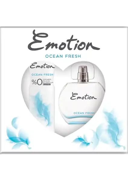 Emotion Ocean Fresh Kadın Parfüm ve Deodorant Seti: Ferah ve Kalıcı Günlük Kullanım Ürünü