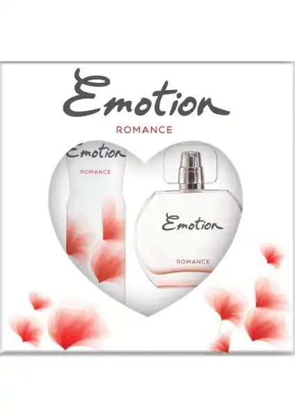 Emotion Romance Kadın Parfüm ve Deodorant Seti Hafif Çiçeksi Kokusu ile Zarafeti Yansıtıyor