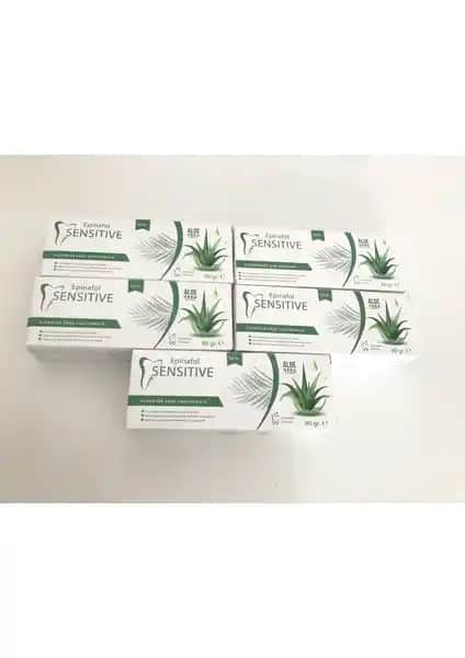 Epinafol Sensitive Aloe Vera Diş Macunu Seti Hassas Dişler İçin Doğal ve Etkili Bakım Sağlar