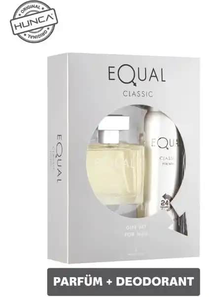 Equal Classic Erkek Parfüm Seti ile Kendinizi Öne Çıkarın Modern ve Kalıcı Kokular
