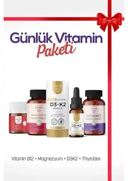 Erbatab Günlük Vitamin Paketi: Bağışıklık ve Enerji Desteği Sağlayan Kapsamlı Takviye