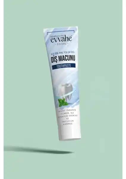 Evvahe Doğal Diş Macunu: Bitkisel İçeriklerle Güçlü ve Sağlıklı Ağız Bakımı