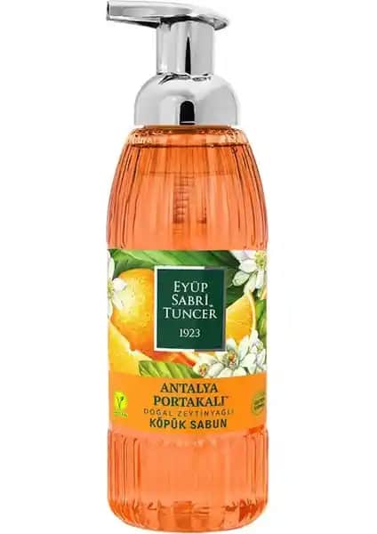 Eyüp Sabri Tuncer Antalya Portakalı Köpük Sabun Doğal İçeriklerle Ferahlatıcı Temizlik Deneyimi