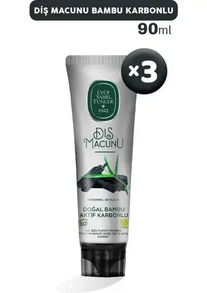 Eyüp Sabri Tuncer Bambu Karbonlu Diş Macunu Doğal Temizlik ve Beyazlık Sağlar