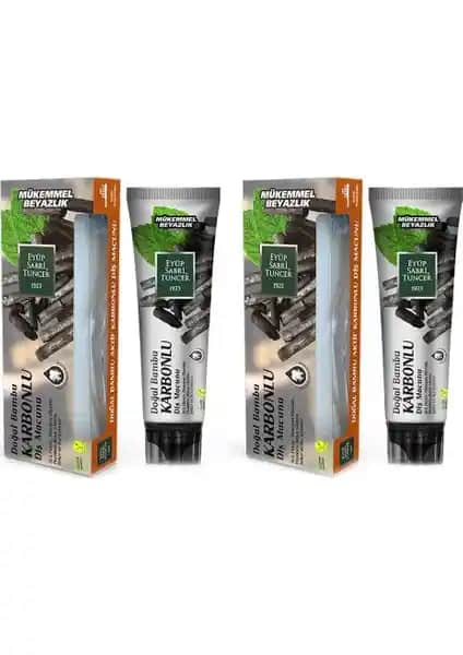 Eyüp Sabri Tuncer Bambu Karbonlu Doğal Diş Macunu Seti ile Güçlü ve Beyaz Gülümsemeler