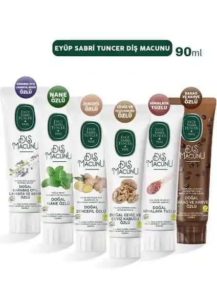 Eyüp Sabri Tuncer Diş Macunu Serisi: Doğal ve Etkili Bakım Ürünleri ile Güzel Gülüşler