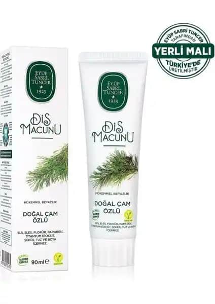 Eyüp Sabri Tuncer Doğal Çam Özlü Diş Macunu: Doğal İçeriklerle Güçlendirilmiş Ağız Bakımı