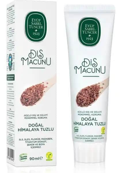 Eyüp Sabri Tuncer Doğal Himalaya Tuzlu Özlü Macunu: Doğal ve Etkili Ağız Bakımı Ürünü
