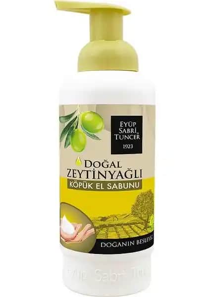 Eyüp Sabri Tuncer Doğal Zeytinyağlı Köpük El Sabunu: Doğallık ve Bakım Bir Arada