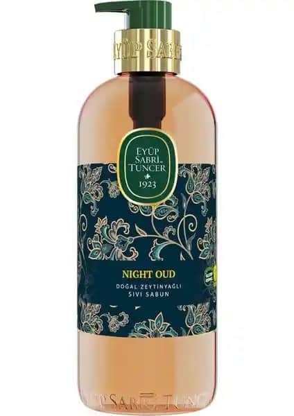 Eyüp Sabri Tuncer Night Oud Doğal Zeytinyağlı Sıvı Sabun ile Günlük Hijyen ve Bakım Çözümü
