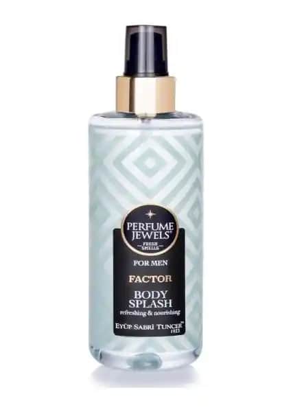 Eyüp Sabri Tuncer Pj Body Splash Factor 250 Ml Erkekler İçin Ferahlatıcı ve Kalıcı Parfüm