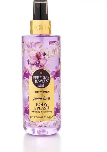 Eyüp Sabri Tuncer Pj Body Splash Pure Love Kadınlar İçin Zarif ve Kalıcı Ferahlatıcı Koku