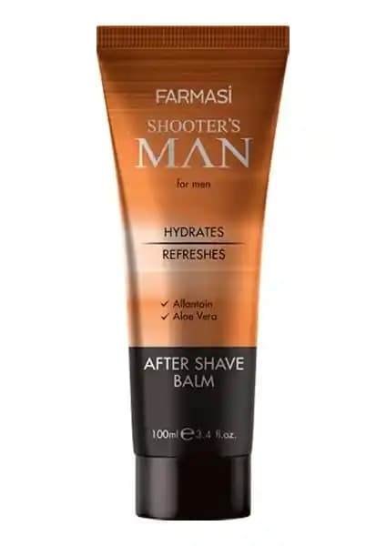 Farmasi Shooters Man Tıraş Sonrası Losyonu Erkekler İçin Yüksek Kaliteli Cilt Bakım Ürünü