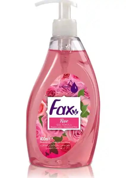 Fax Sıvı Sabun Gül 400 ml: Hoş Kokusu ve Temizlik Gücüyle Günlük Hijyen İçin Uygun